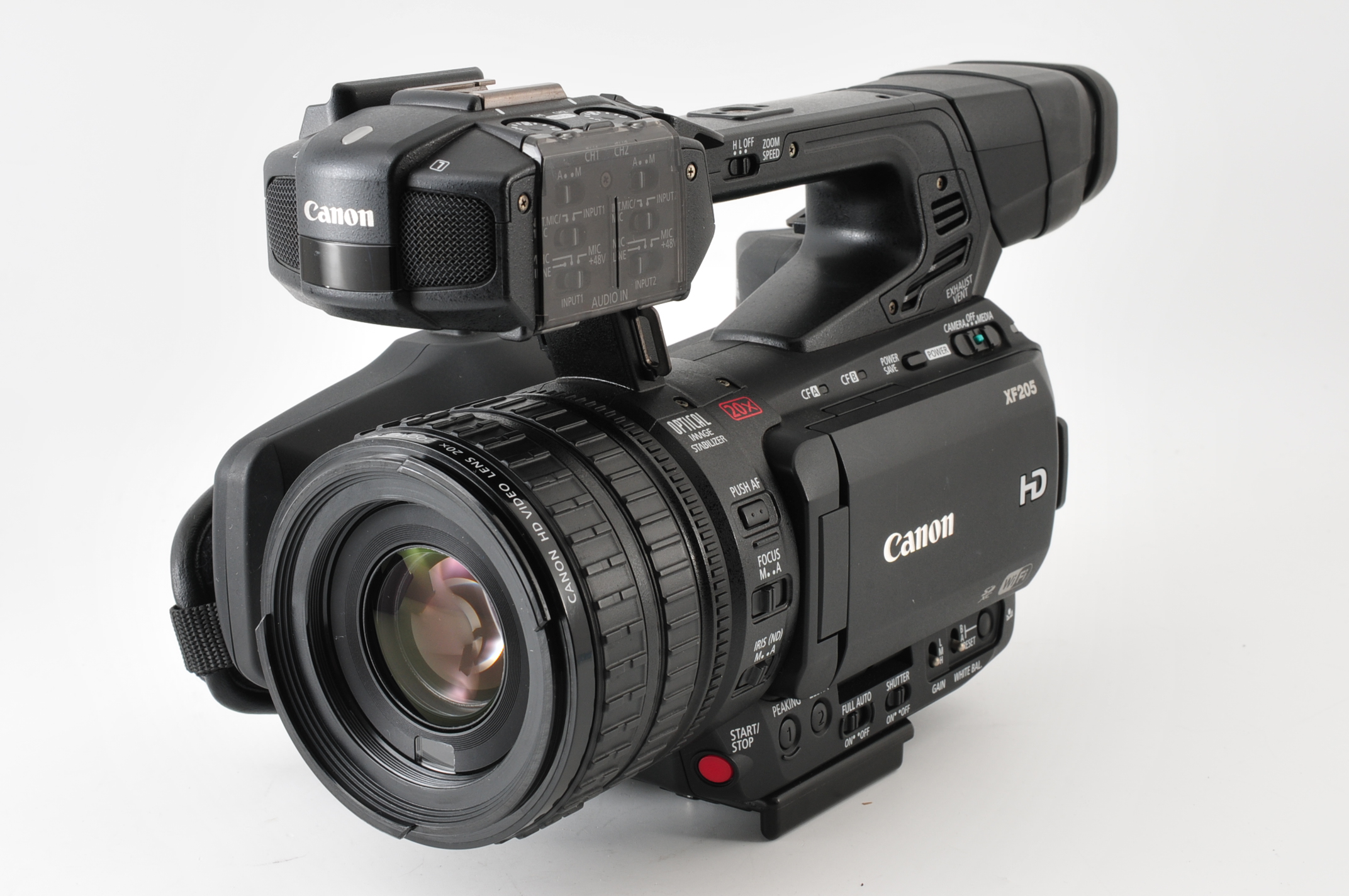 TOP MINT] Canon XF205 HD Camcorder Professional Video Camera 20x